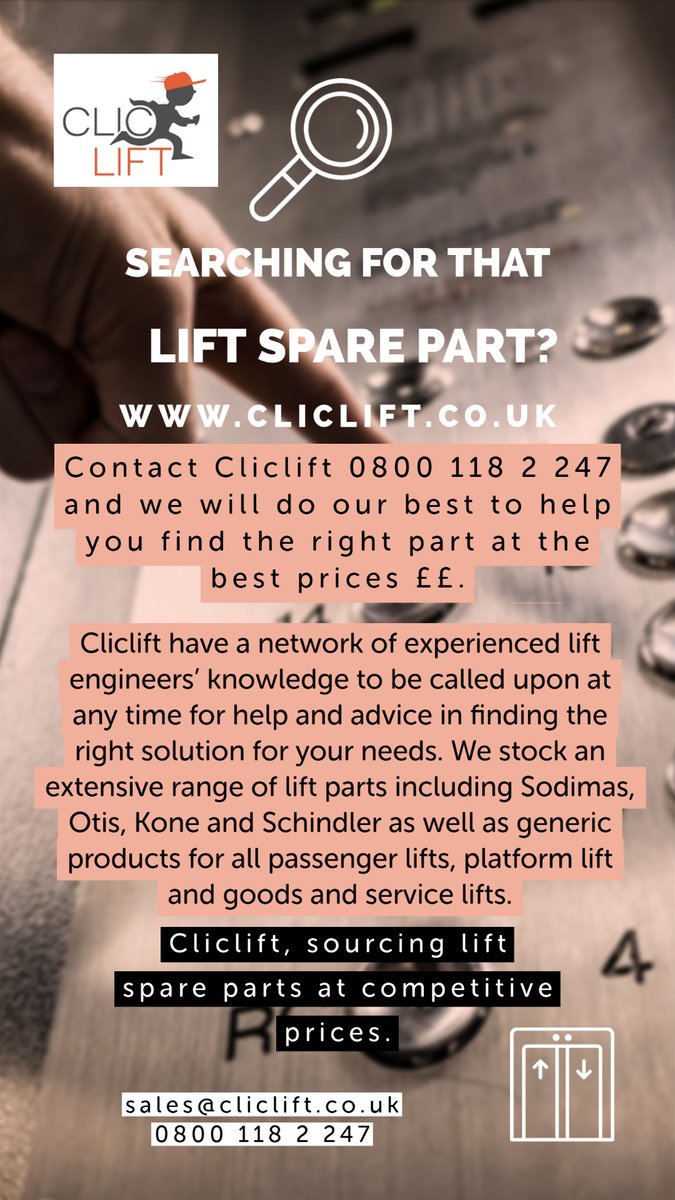 cliclift's tweet photo. After last year's challenges of the pandemic and preparing for Brexit, we would like to wish you all the best for 2021. 
 
Cliclift is here to offer help and advice to source those hard to find parts.  New stock is being added to our extensive range daily.  #liftparts #nextday https://t.co/EhaxR7csK6