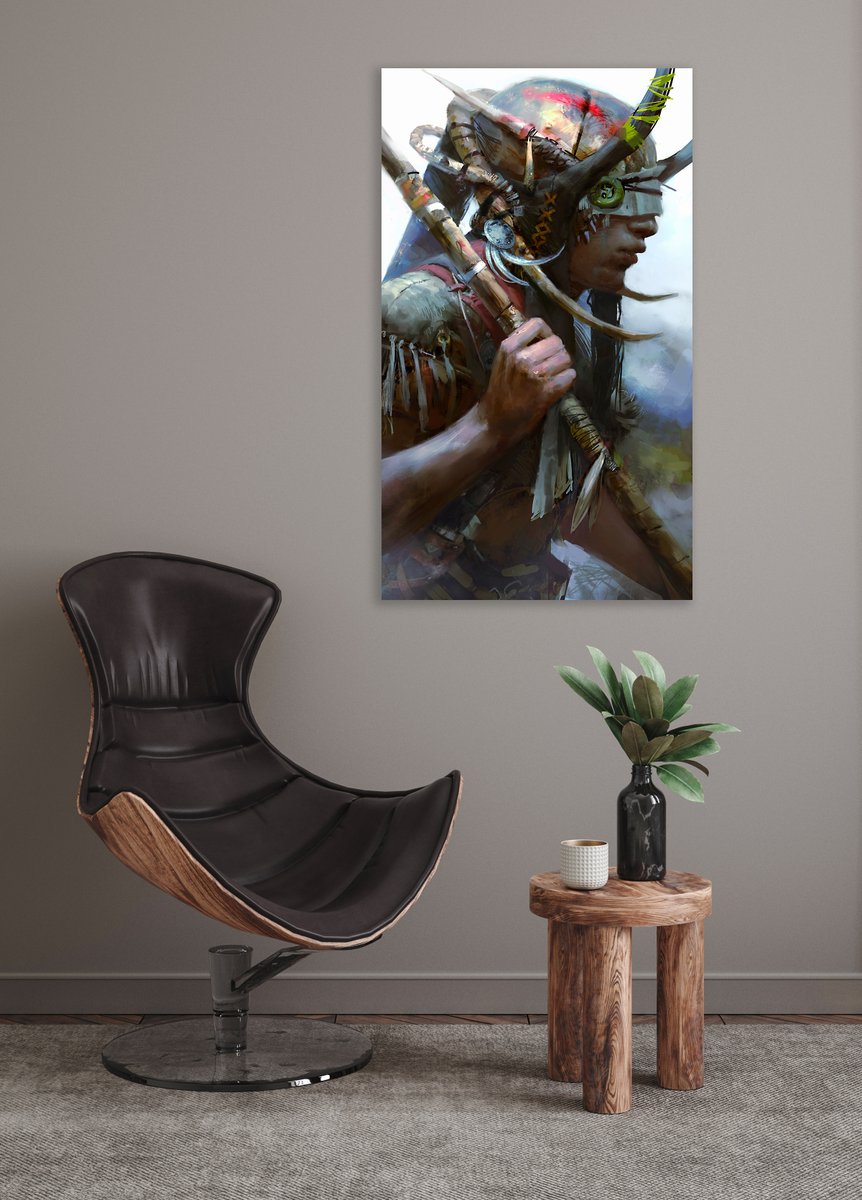 a_octal's tweet photo. Maraudeur by Rodolphe Gendrault.
This eye catching #painting is available in an exclusive limited edition on aluminium!
There are only 6 left; Grab yours before it's too late by visiting our gallery at https://t.co/4Ln32wADkF

#art #digitalart #fineart #contemporaryart #design https://t.co/ovTEqKSXIn
