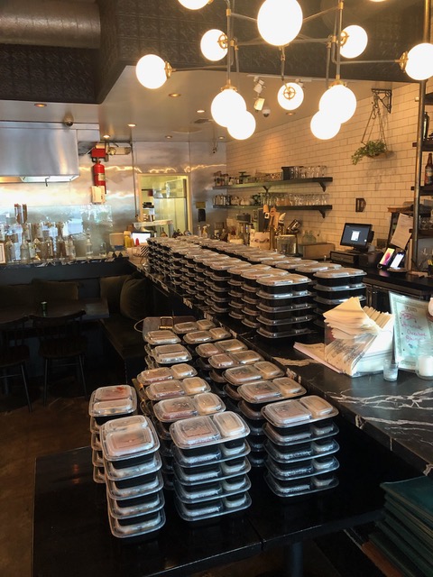 PlatingChange's tweet photo. Thank you to the entire team at The New Deal for getting involved with #PlatingChange and battling food insecurity in their neighborhood. So far, they've delivered over 400 meals and are STILL GOING! We love to see it. https://t.co/0Nvi4QjlEn