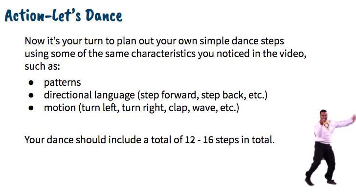 kgurney6's tweet photo. Talking about Tik Tok dances in Math using dancing our way to Coding lesson adapted from @OAMEcounts #OntarioMathSupport 🎶💃 @EComeau19 @SMCDSB_CMA https://t.co/ZZETsoq2vb