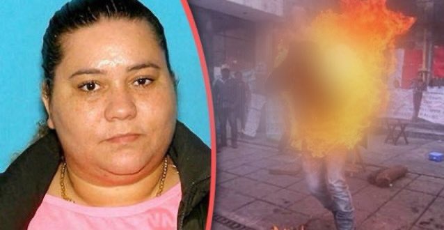 lnfosdusoir's tweet photo. Une femme a mis le feu à son mari pédophile, après l'avoir surpris en train de violer sa fille de 7 ans. Tatanysha Hedman a déclaré qu'elle a brûlé vif son mari pédophile parce que "lui tirer dessus serait trop beau" https://t.co/zSzN2B5yKE