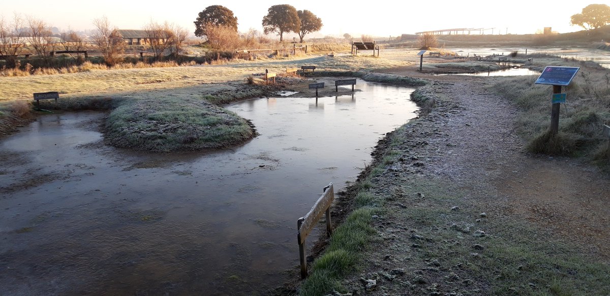 En ce début 2021 Le Marais nous offre une belle perspective  dans le givre et le froid ; qui annonce une année, nous l'espérons, plus optimiste que jamais ! L'équipe des Salines vous présente ses meilleurs vœux pour 2021 !