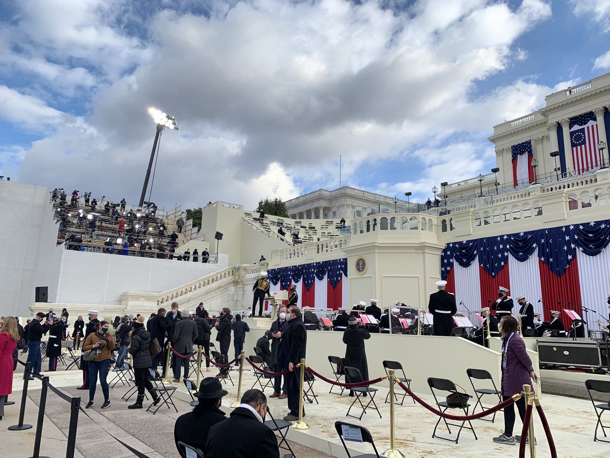 DavidCornDC's tweet image. A fortnight ago there was hand-to-hand combat right here, as Trump’s brownshirts tried to overturn an election. But democracy prevailed.