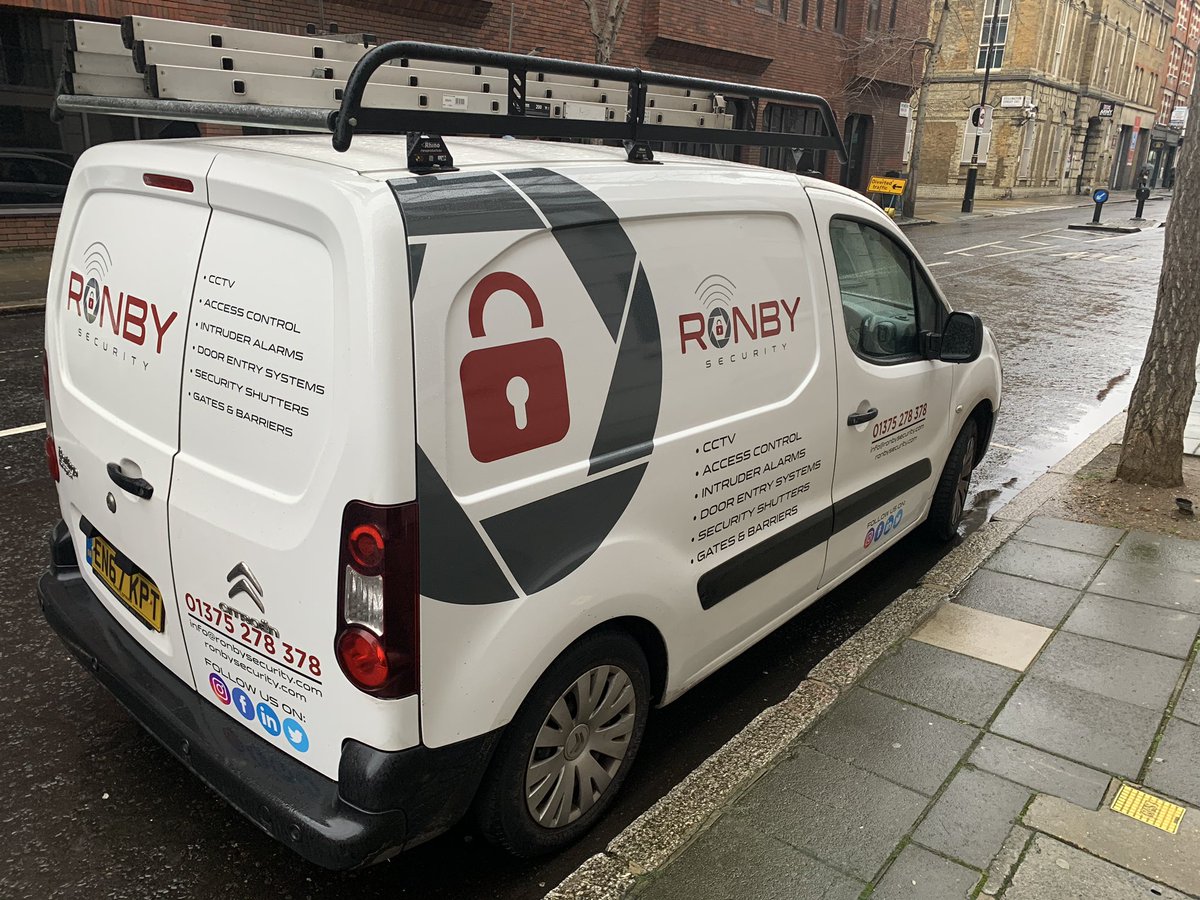 So happy with how the van looks 🤩
Huge thanks to @grayersgraphics go check them out #securityservices #accesscontrol #cctv #intruderalarms #doorentry #london #essex #kent #uk