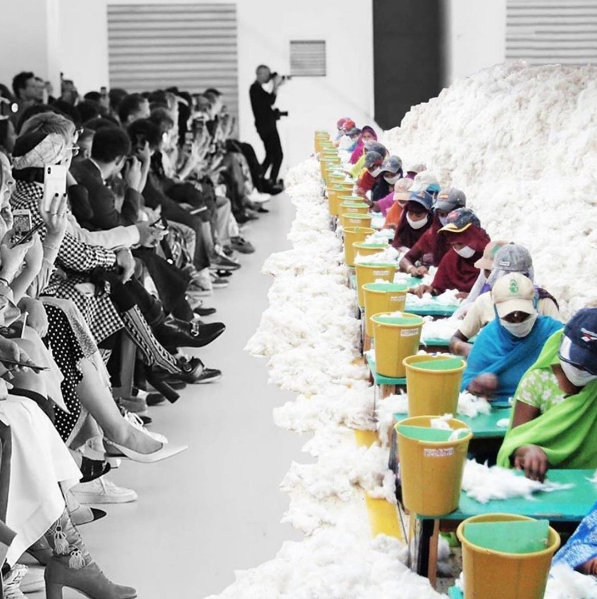 Clothes and textiles are the number 1 source of Microplastics in the ocean. 

It’s time to force the fashion industry to evolve, adapt and change for the better. 

📸 @oceangenfdn