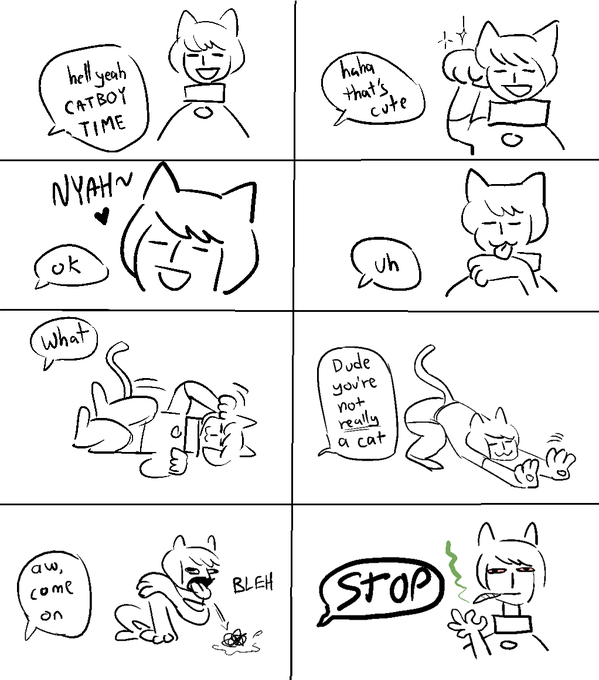 Please do your research before adopting a catboy 