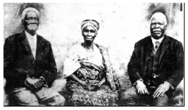 (11/20)... they landed in James Town, now in the heart of Accra, Ghana, and they were warmly welcome by the local Ga people who gave them land. Since the newcomers often said "Tá bom" - "OK" in Portuguese - they became known as the Tabon clan and soon intermarried with the Gas.