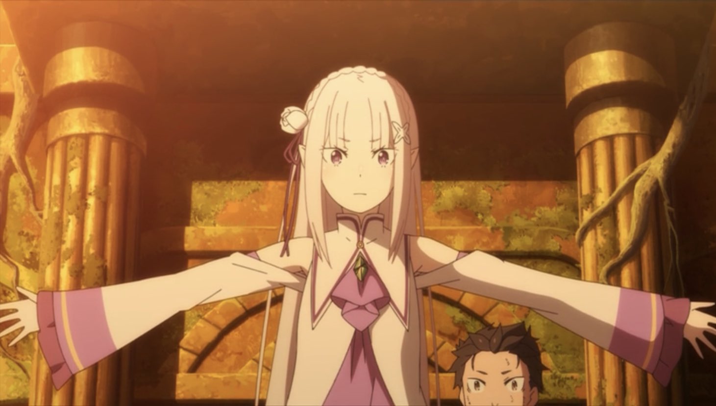 Uzivatel レムりん愛好家 多趣味 Na Twitteru 今週のリゼロも良かったね パトラッシュは タックルして ラムはデレて最初で 最後かもしれない膝枕シーンがあり 幼い頃のフレデリカの笑顔もあり そして最後のエキドナの罵倒からの魔女の子だという真実 小説で