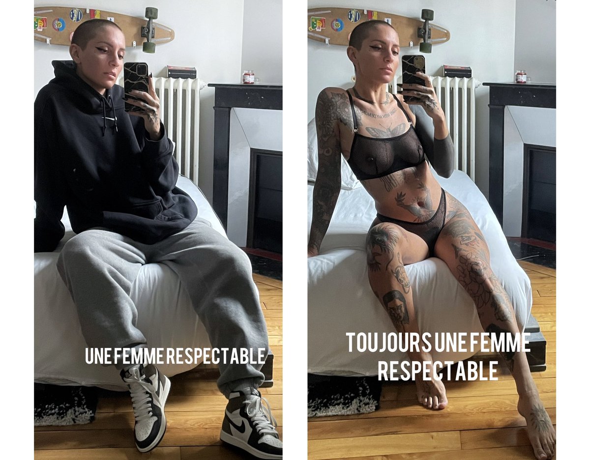 lameuftatoueela's tweet image. La tenue ne doit pas déterminer le respect.