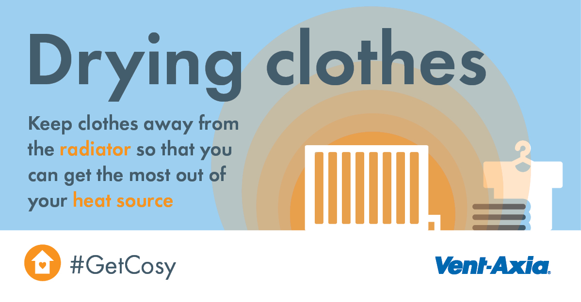 VentAxia's tweet photo. #HeatingTip: Dry clothes away from the radiator. #GetCosy #FightTheMould
https://t.co/IHJlwrs3oA https://t.co/wFS0m2ebjz