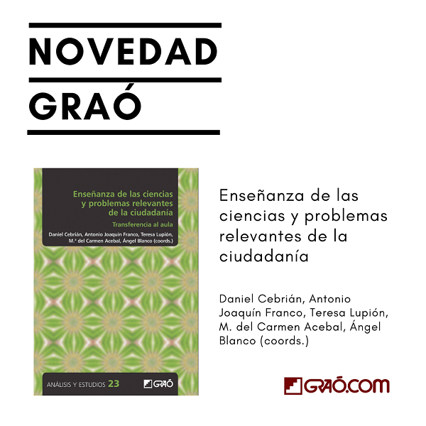 GRAÓ (@editorialgrao) on Twitter photo 📣 #NovetatGraó #NovedadGraó
📖 Enseñanza de las ciencias y problemas relevantes de la ciudadanía.
🖊 <a href="/danielcebrianr/">Daniel Cebrián</a> Antonio Joaquín Franco <a href="/teluco3/">Teresa Lupion Cobos</a> M. del Carmen Acebal <a href="/angelblancol1/">Angel Blanco Lopez</a> (coords.)
Castellano ▶ bit.ly/3nVNBw0
Catalán ▶ bit.ly/3iuOw5k 📣 #NovetatGraó #NovedadGraó
📖 Enseñanza de las ciencias y problemas relevantes de la ciudadanía.
🖊 <a href="/danielcebrianr/">Daniel Cebrián</a> Antonio Joaquín Franco <a href="/teluco3/">Teresa Lupion Cobos</a> M. del Carmen Acebal <a href="/angelblancol1/">Angel Blanco Lopez</a> (coords.)
Castellano ▶ bit.ly/3nVNBw0
Catalán ▶ bit.ly/3iuOw5k
