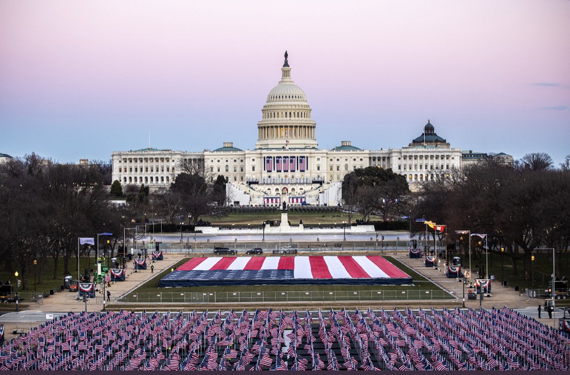 Good morning America, it’s good to be back in business, such an exciting day #InaugurationDay #BidenHarris