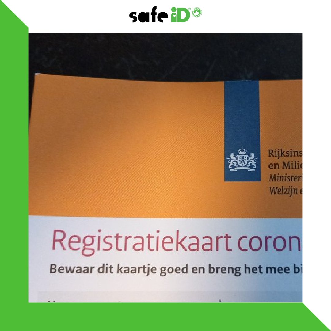 SafeID1's tweet photo. Hoe neem jij jouw Registratiekaart vaccinatiebewijs mee?

Iedereen die er voor kiest om zich te laten vaccineren ontvangt het officiele vaccinatiebewijs en zal dat op verzoek willen tonen. Neem deze mee dat je het niet vergeet en niet beschadigd: https://t.co/YQxL1OplFO https://t.co/ZuusMlmUlr