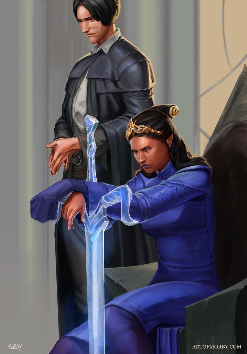 'Harsher, Wit.'
|
|
Queen Jasnah and Her Wit. From #RhythmofWar by @BrandSanderson  #StormlightArchives