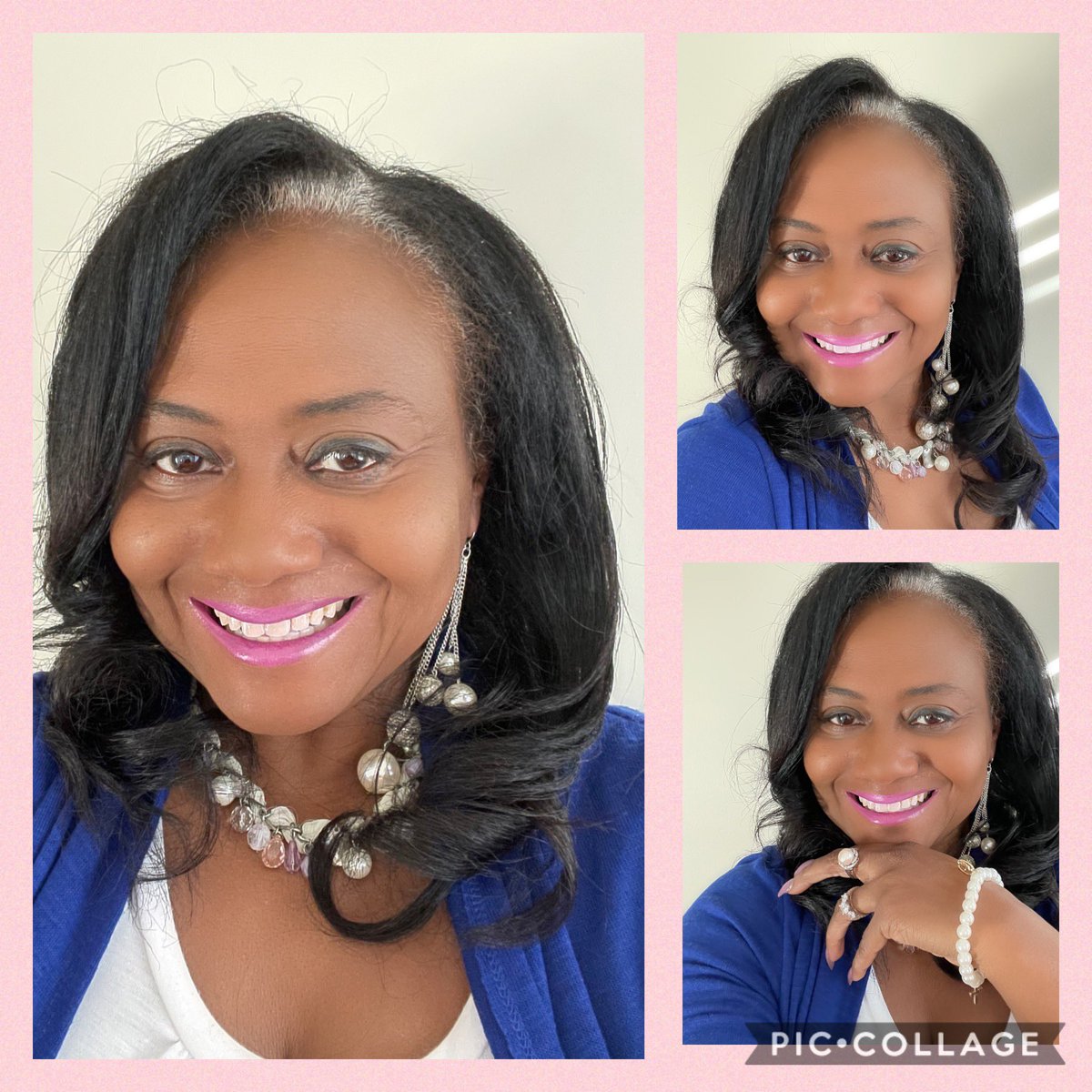 Today I wear my pearls for Inauguration Day 😊