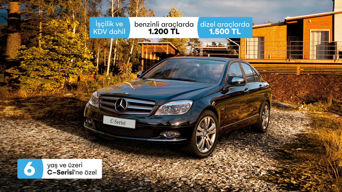 ⏳ 6 yaş ve üzeri C-Serisi otomobilinizi Mengerler Bostancı’ya getirin, işçilik ve KDV dahil benzinli araçlarda 1.200 TL, dizel araçlarda 1.500 TL'lik avantajlı fiyatları anında yakalayın.

#çarşamba #mercedesbenz #bakım #onarım #kampanya #mercedes #bostancı #kadıköy #istanbul