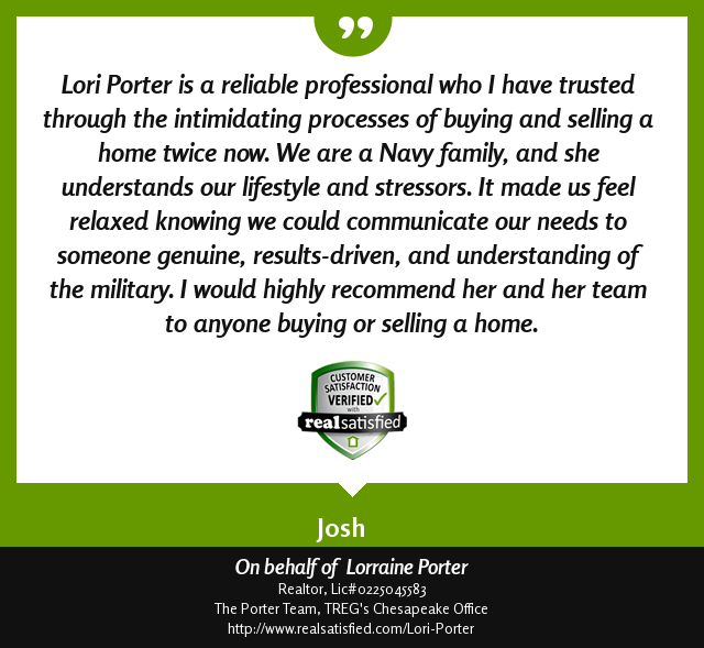 LPorterTeam's tweet image. I’m sincerely honored by clients like this. realsatisfied.com/Lori-Porter via @realsatisfied