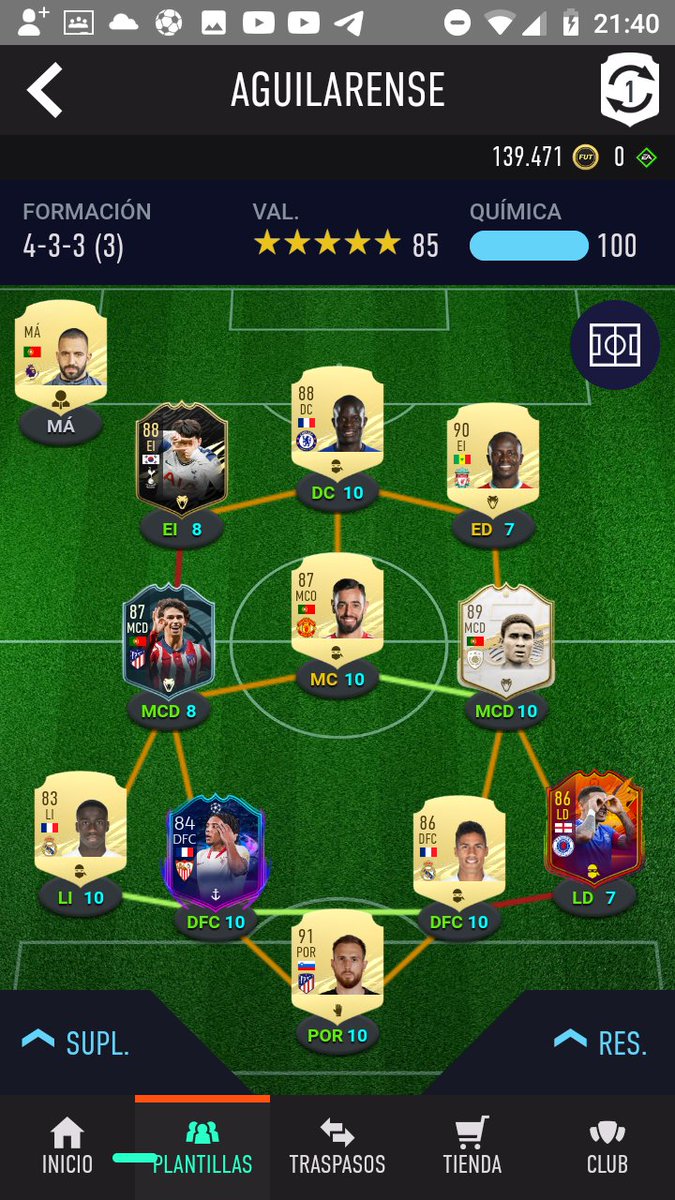 andreszv's tweet photo. @xARiiAN 4-4-2 in Game y ese Eusebio es intransferible 🤭 https://t.co/Num7zt8ZUo