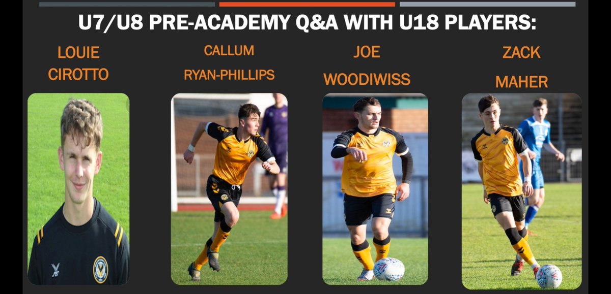 youth_county's tweet photo. 💻🎥Academy Workshops

Tonight we held a series of workshops, where players were able to hold a Q&amp;A with Academy scholars and with our club Chairman Gavin Foxall, who gave a fantastic insight into the everyday running of a football club.

Thankyou everyone!🟠⚫🟡
#YoungExiles https://t.co/bwCHOpc6lj