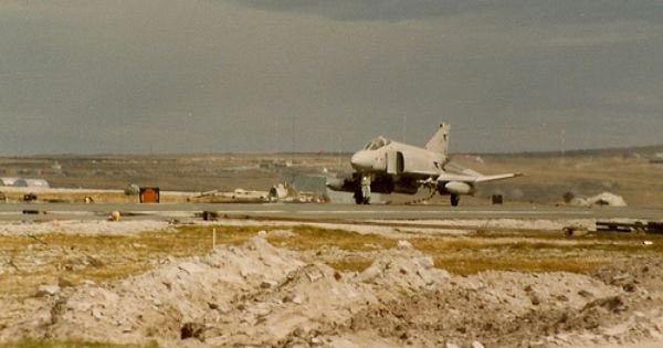 The NAS remained on station until relieved by RAF F4M Phantom FGR2s of 29 Sqn based at Stanley. Illustrious returned home in December, and 809 NAS finally disbanded on 17 December 1982.