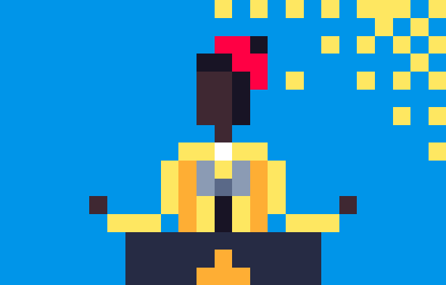 marcduiker's tweet photo. My fav moment of today ❤ 

#pixelart 
#Inauguration2021  
#Inauguration https://t.co/upDS1FaUIR