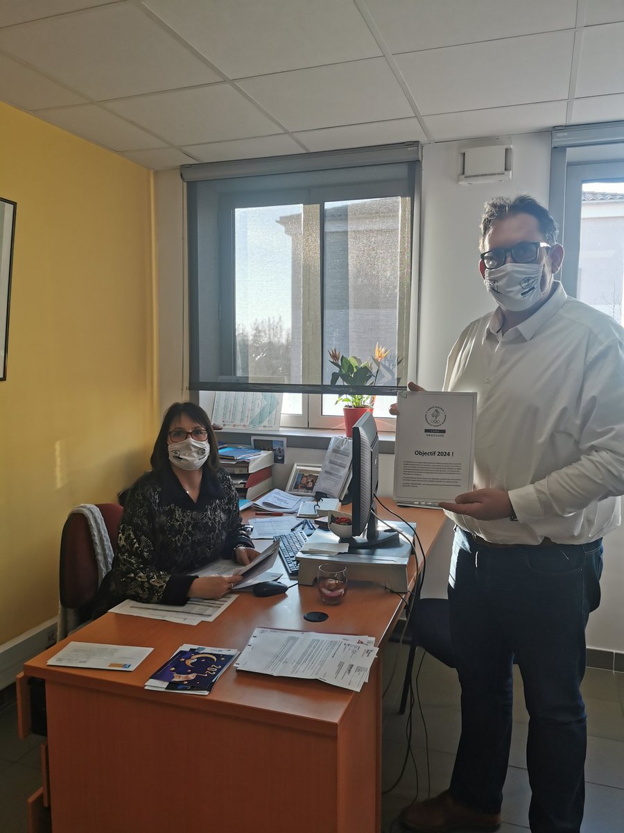 J'ai procédé au dépôt de candidature de la liste: Objectif 2024.
Dans la perspective des élections du mouvement olympique et sportif, j'ai le grand honneur de conduire cette liste de femmes et d'hommes au service du sport vauclusien.
Rdv le 20 février, Monteux pour l'Ag élective