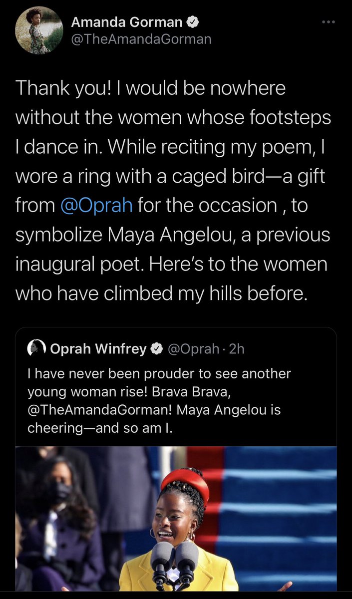 MsKarlaPJenkins's tweet photo. The presence of black women, melanin rich and fully regal in their queendom is on display &amp; undeniable. A great day to be the Jamaican immigrant, black, woman principal at the @HInclusion!  There are levels to this!  #RepresentationMatters @TheAmandaGorman @MichelleObama @Oprah https://t.co/A5DKEyrkYT
