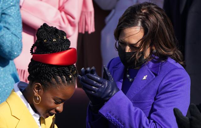 MsKarlaPJenkins's tweet photo. The presence of black women, melanin rich and fully regal in their queendom is on display &amp; undeniable. A great day to be the Jamaican immigrant, black, woman principal at the @HInclusion!  There are levels to this!  #RepresentationMatters @TheAmandaGorman @MichelleObama @Oprah https://t.co/A5DKEyrkYT