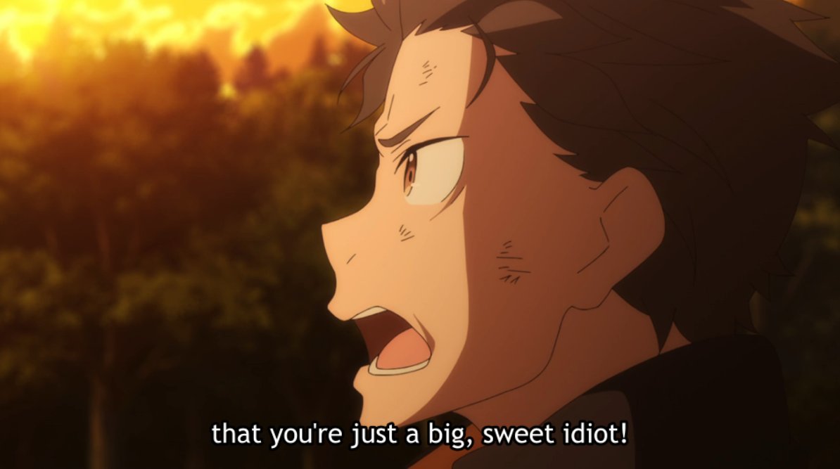 This is what Subaru figured out throughout his loops & why he can face "human" Garfiel confidently without fear of death, the real Garfiel being soft at his core.As a side note, his transformation contrasts with Frederica's greatly, with the former being unable to even speak.