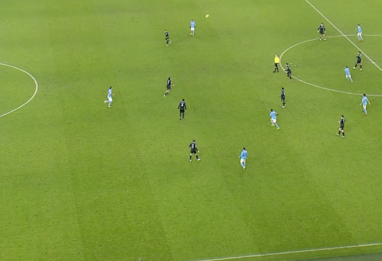 primevideosport's tweet photo. After talks between the PGMOL and IFAB, football's lawmakers, a new interpretation of the offside rule has been set 🚨

Under the revised guidelines, Bernardo Silva's goal against Aston Villa last week would not count, as Rodri would be deemed offside in the build-up 👇 https://t.co/brteqE0qkw