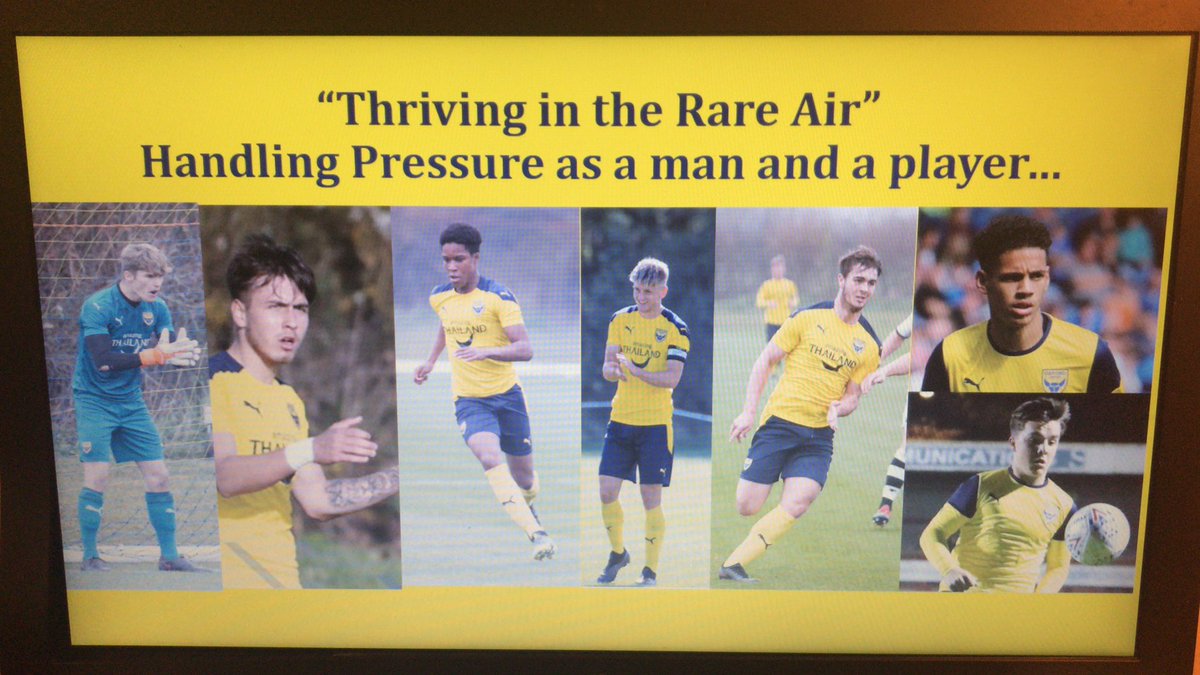 AcademyOUFC's tweet photo. Thanks to the 7 scholars &amp; pro’s who spent time with our FDP &amp; YDP groups working through how they deal with setbacks/pressure @SlaviSpasov2 @KLofthouse23 @GoodrhamTyler Eddie Brearey Ben Watt @Mac_Masters4 Jack Gardner #investinginthelivesofyoungfootballers @AcadFN @OUFCOfficial https://t.co/7xwPnVi2Rn