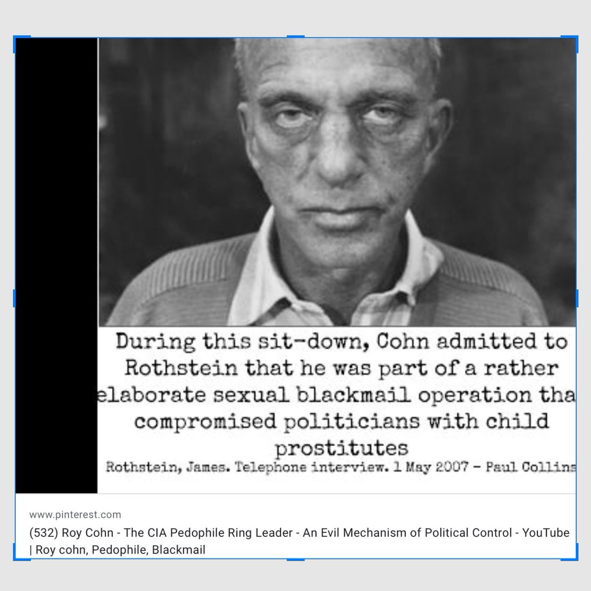 +2Now that it's over you can hear them question themselves, don's devoted followers. It was right there in front of them the whole time.Below: don's mentor  #RoyCohn