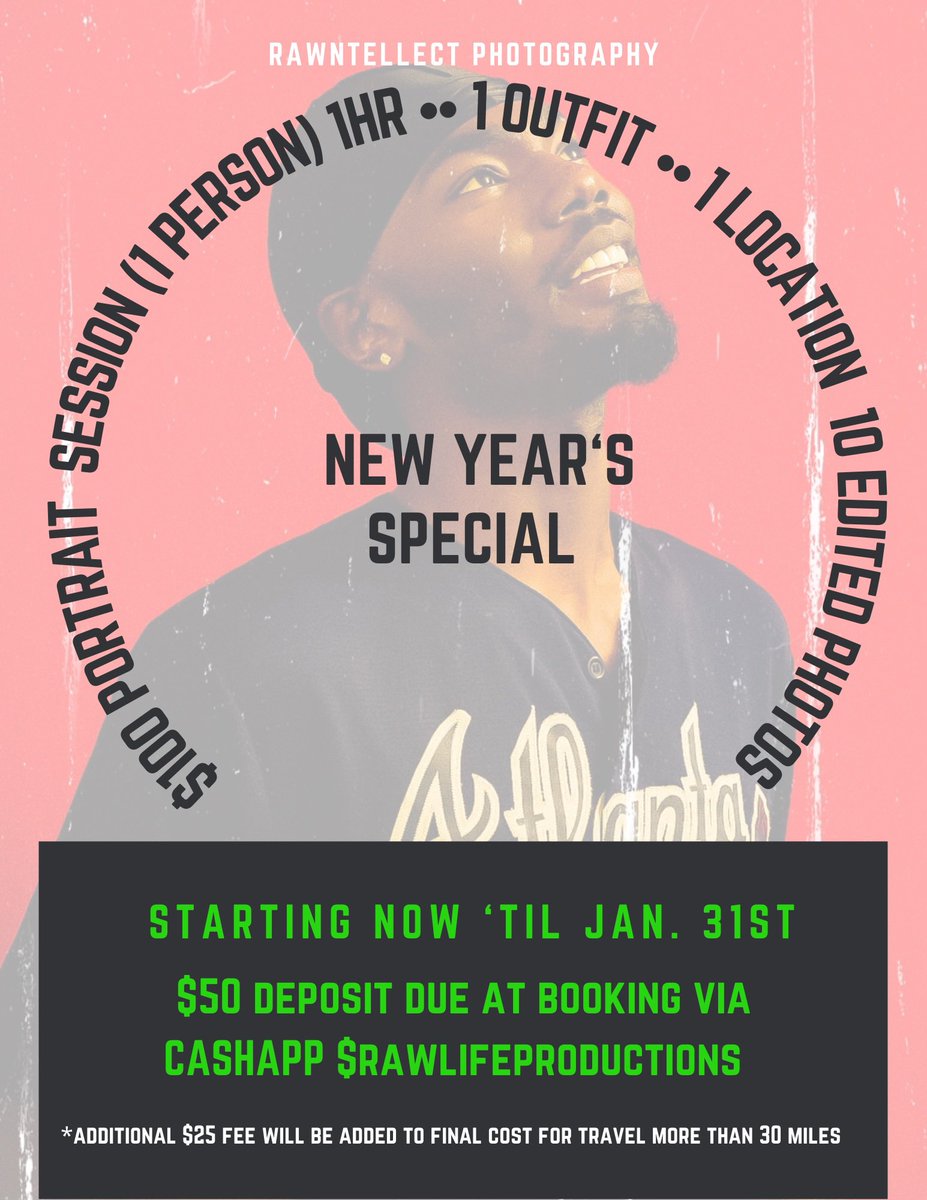 KJshotitFirst's tweet photo. Tap In! The PRICE is RIGHT🔥
•
•
Guaranteed High Quality Photos
Quick Turnaround!
DEPOSIT IS REQUIRED TO BOOK‼️‼️‼️‼️‼️
#AquariusSeason #Birthdayshoots #Portraits #SSU #BOOKRAW #KJshotitFirst #Savannah #Atlanta https://t.co/nwR05CsQ8t