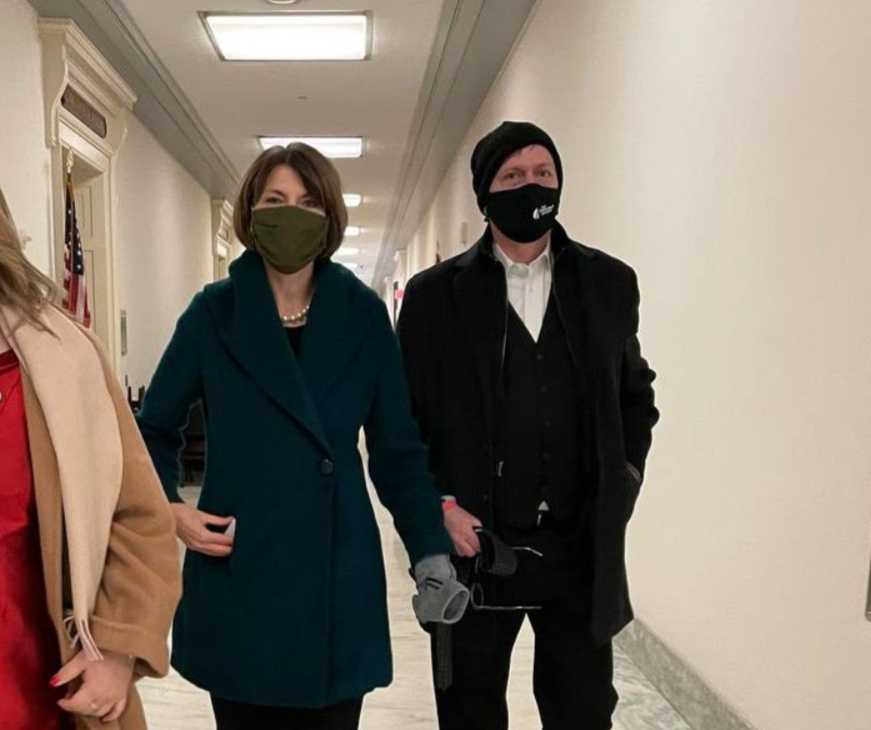 Ever since the riot, the Spokesman and other media outlets have had little luck getting Rep. McMorris Rodgers to agree to an interview. She didn't respond to multiple interview requests from the Inlander last week.But her plus one at inauguration today? SR Editor Rob Curley.