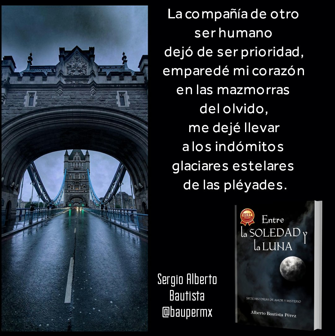 La ambición de un escritor lo lleva a perderse "En el Umbral" 
#entrelasoledadylaluna
#baupermx