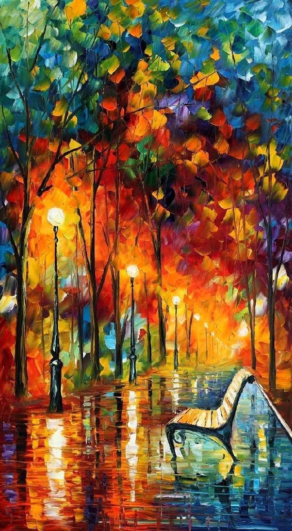 Psicoanalisis10's tweet photo. Afremov fue un artista que sublimó en el arte sus pensamientos y emociones ... sublimar es poner en un objeto o actividad lo que sentimos #sublimar #psicoanalisis #arte https://t.co/whkgW4o79q