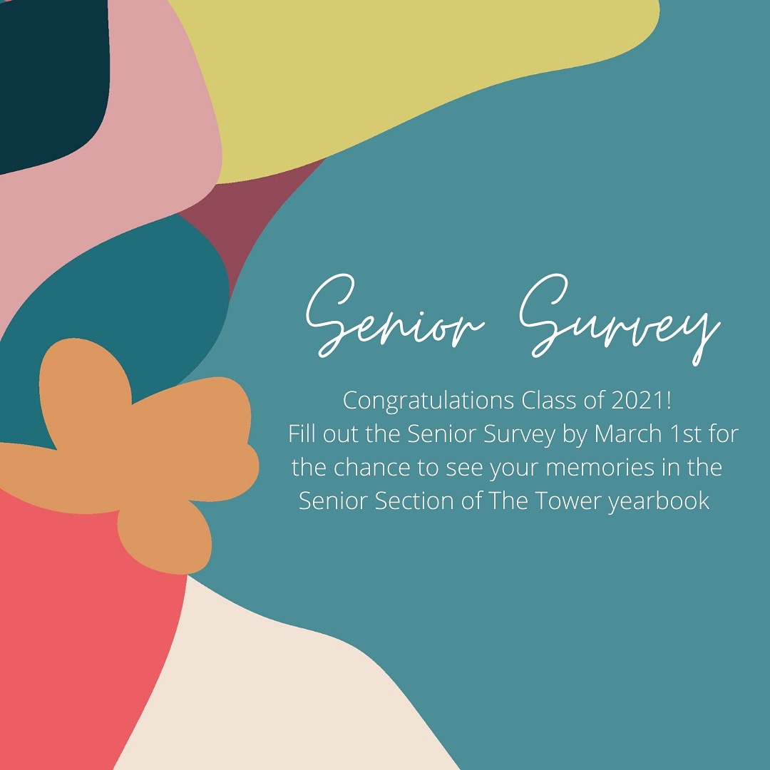 LMUTower's tweet image. Attention all seniors! Fill out the senior survey to have a your memories featured in the 2020 to 2021 yearbook.
thetoweryearbook.com/senior-survey