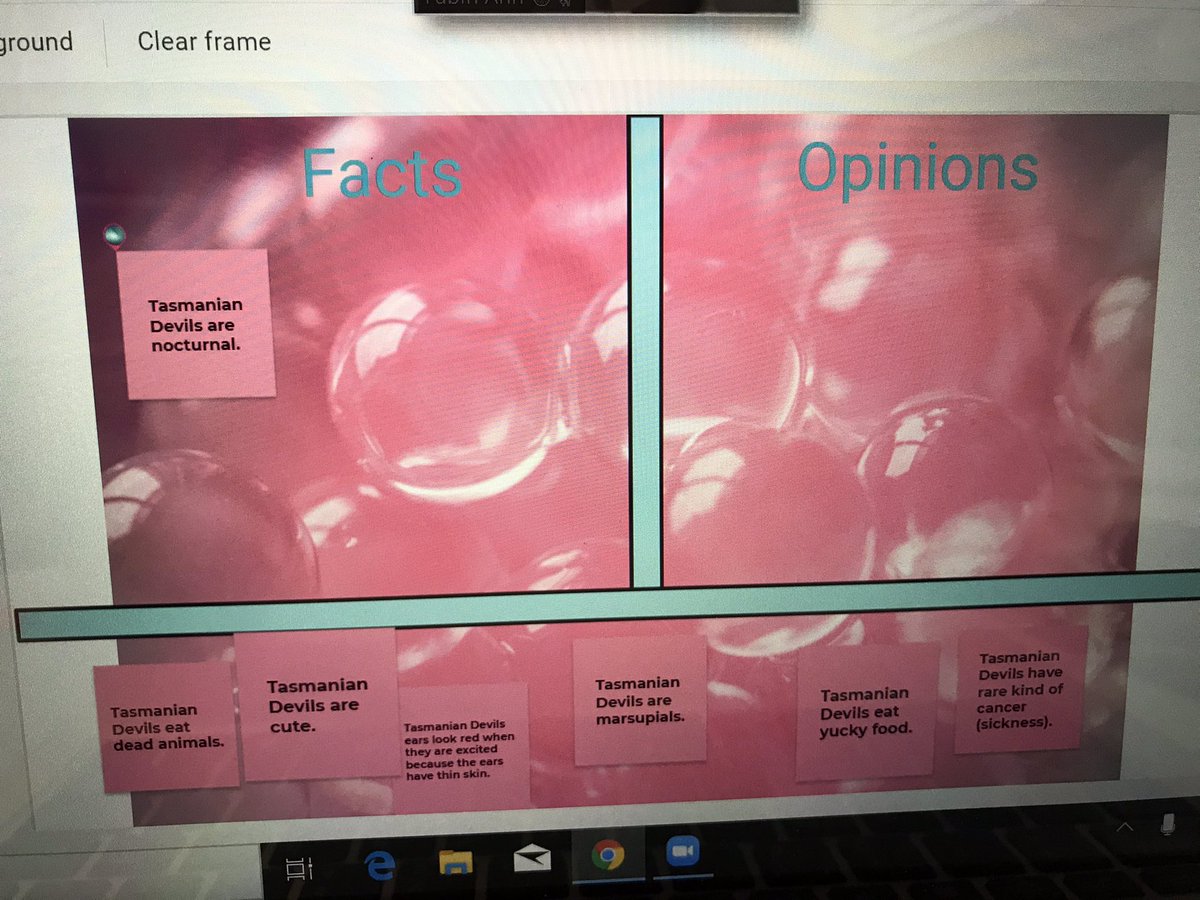 MeganHaapala's tweet photo. We may have different meetings days but the students are finding ways to learn together! Group A made the “quiz” to give to group B! (And vice versa) high motivation and interest 👏🏼 #novipride #noviELLpride #jamboard https://t.co/bz2Io2BHVY