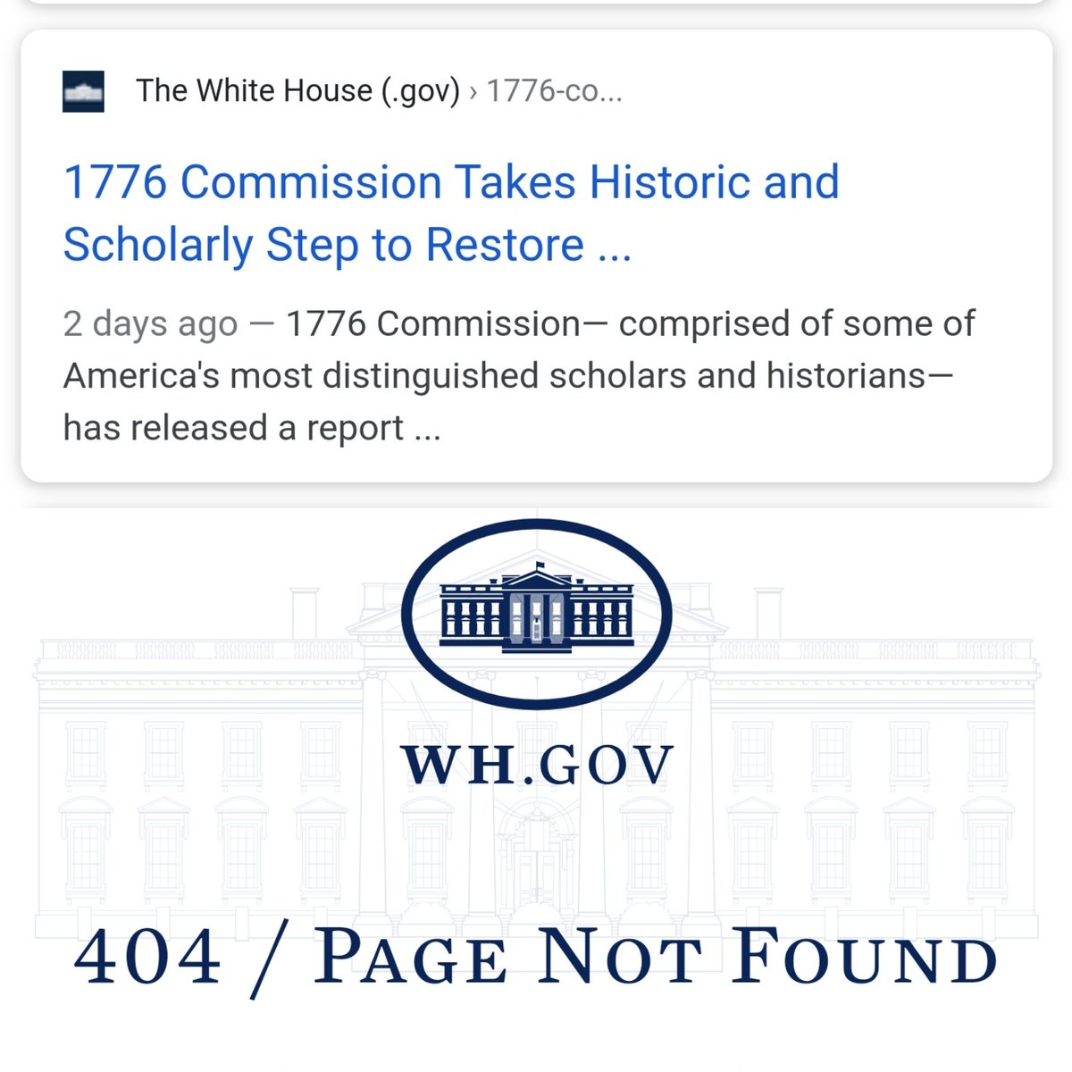 #1776Report #Inauguration2021