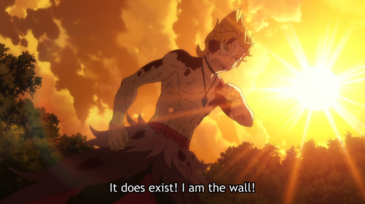 MCs should embody the core message of a series. This is exactly what Subaru does here, in this meaningful exchange (love the dialogue here). Subaru was only able change for the better as he stopped giving up on himself, & so he tries to pull Garf out of stagnation as well.