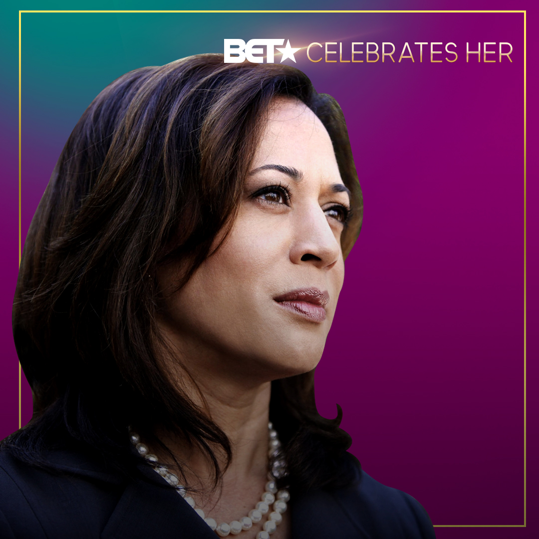 Today is all about HER! Join us as we celebrate <a href="/KamalaHarris/">Kamala Harris</a> during her HISTORIC moment! Head over to betcelebratesher.com now for full recaps and exclusive congratulation wishes! #BETCelebratesHer #InaugurationDayOnBET