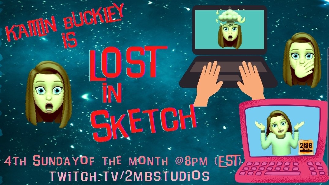 2MBStudios's tweet photo. This Sunday, January 24 at 8pm ET:

Kaitlin has been trapped in the internet! Even more incredibly, approaching her from the horizon are comedy sketches, of the most strange and surreal kind! Will she survive?

Find out: https://t.co/hA7wwarWEy

@kennygray3 @Joireine https://t.co/RM4RlVElpe