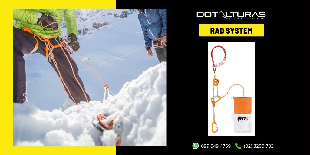 dotalturas's tweet photo. 𝗥𝗔𝗗 𝗦𝗬𝗦𝗧𝗘𝗠

❄️ Completo, ultraligero y muy compacto
 
❄️ Este kit incluye una bolsa de transporte, 30 metros de cordino específico RAD LINE de 6 mm, mosquetones, bloqueadores y una cinta.

Pedidos: 📲 099 549 4759

#dotalturas #radsystem https://t.co/MSH1d49ckO