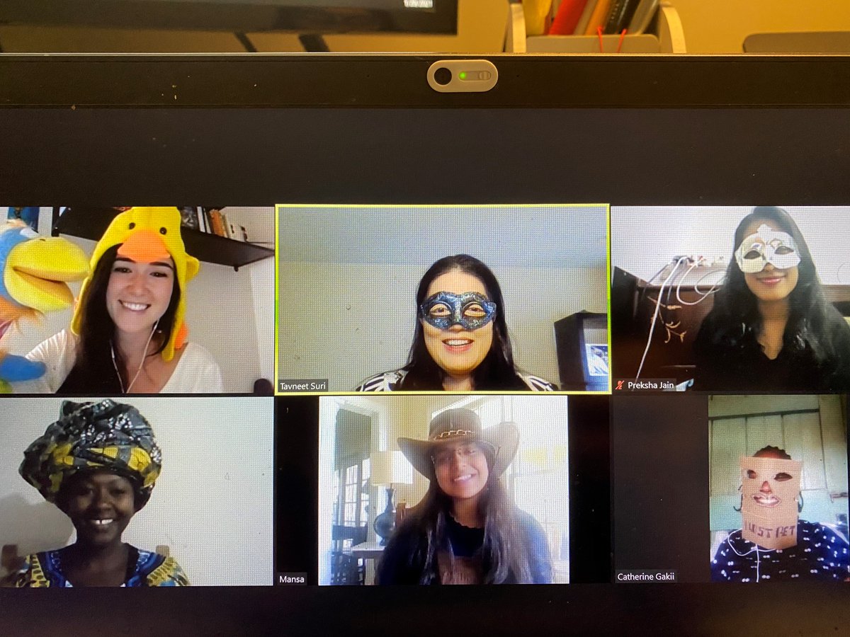 Tavneet Suri (@suritavneet) on Twitter photo Today we wished <a href="/TessieLezcano/">Tessie Lezcano</a> as she leaves our #UBI team for <a href="/JPAL_Africa/">J-PAL Africa</a>
In costume coz we all lost another attrition bet
Tessie's been a phenomenal research manager. In awe watching her manage & inspire our team. Thank you!!
<a href="/mansasaxena28/">Mansa Saxena</a> <a href="/eunny_kioko/">Eunice Kioko</a> <a href="/preksh_j/">Preksha Jain</a> <a href="/gakiicate/">Cate Gakii</a> Today we wished <a href="/TessieLezcano/">Tessie Lezcano</a> as she leaves our #UBI team for <a href="/JPAL_Africa/">J-PAL Africa</a>
In costume coz we all lost another attrition bet
Tessie's been a phenomenal research manager. In awe watching her manage & inspire our team. Thank you!!
<a href="/mansasaxena28/">Mansa Saxena</a> <a href="/eunny_kioko/">Eunice Kioko</a> <a href="/preksh_j/">Preksha Jain</a> <a href="/gakiicate/">Cate Gakii</a>