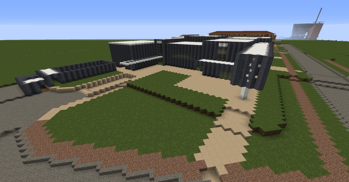 minecraft_rice's tweet photo. Moody Center for the Arts, 2017 https://t.co/znbe1zwZZ2