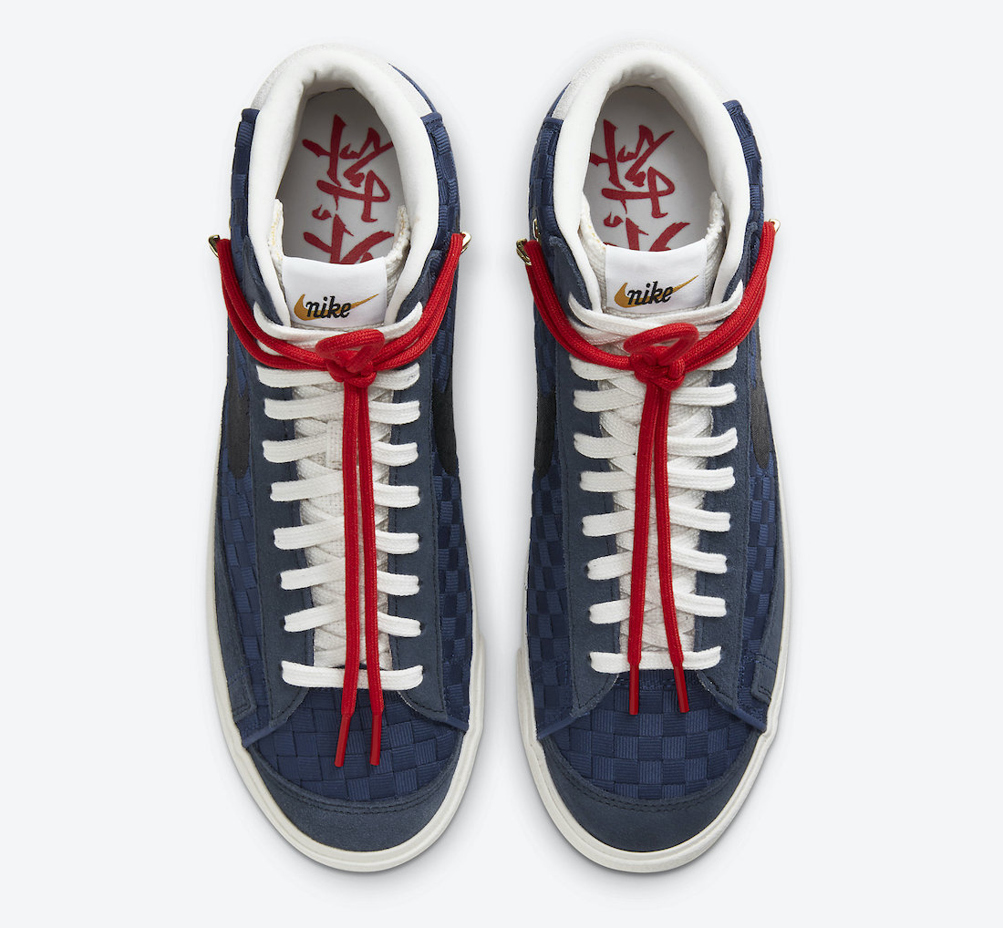 ModernNotoriety's tweet photo. Nike expands its "Sashiko" lineup with two Blazer Mid 77 colorways https://t.co/QQAD2b8KsO https://t.co/PaCojEaHX1