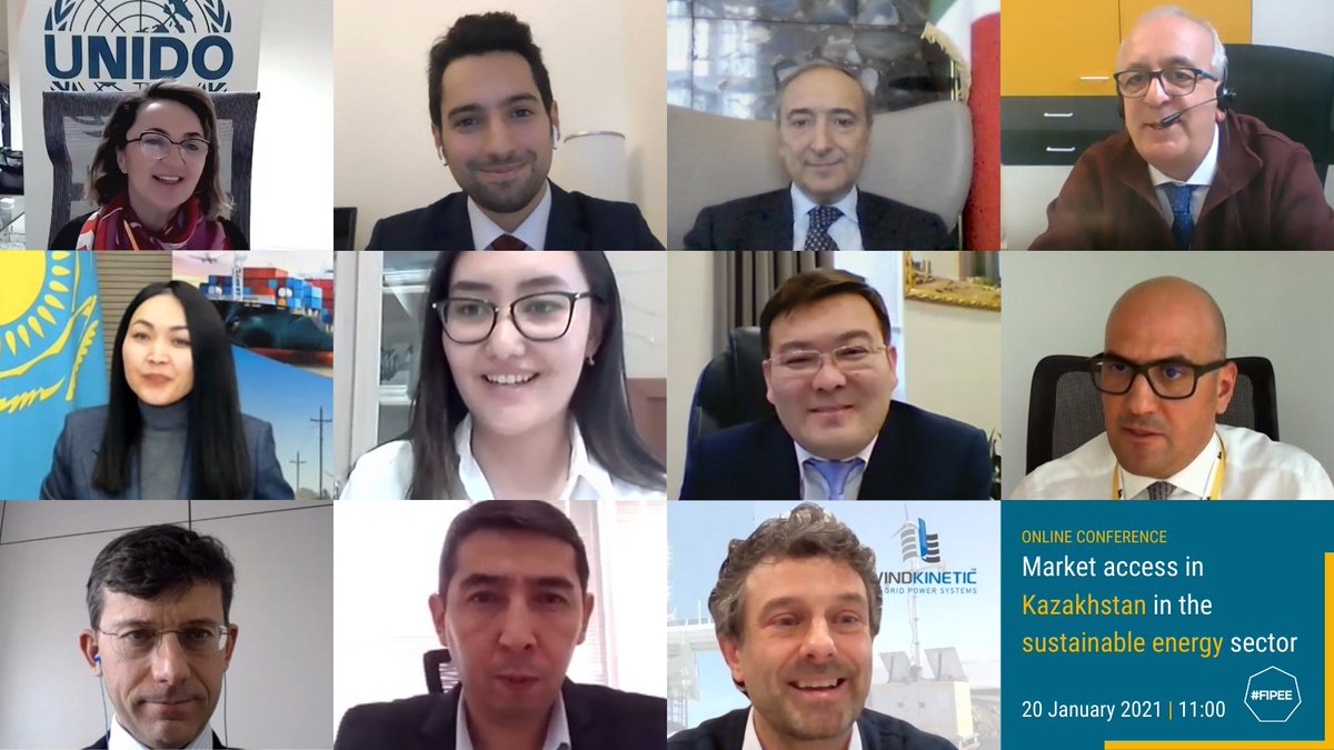 +70 participants at our conference today, where we illustrated #investment opportunities in the #sustainableenergy sector of #Kazakhstan 🇰🇿 promoting access to local #market &amp; #business cooperation with 🇮🇹 #FIPEE

Discover more about our sessions 🔎 bit.ly/39RbjECd