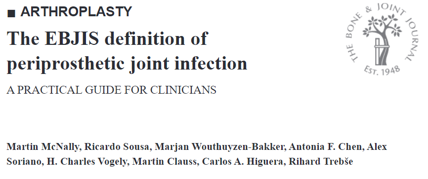 bjjeditor's tweet photo. It's critical that we have a sound basis for defining periprosthetic infection. The last 2/3 years have seen some ill-judged attempts at doing so. This definition should replace the 2013 MSIS definition &amp; should be the standard for all practitioners https://t.co/rhXNG3MWLq https://t.co/sPvU5CqyKZ