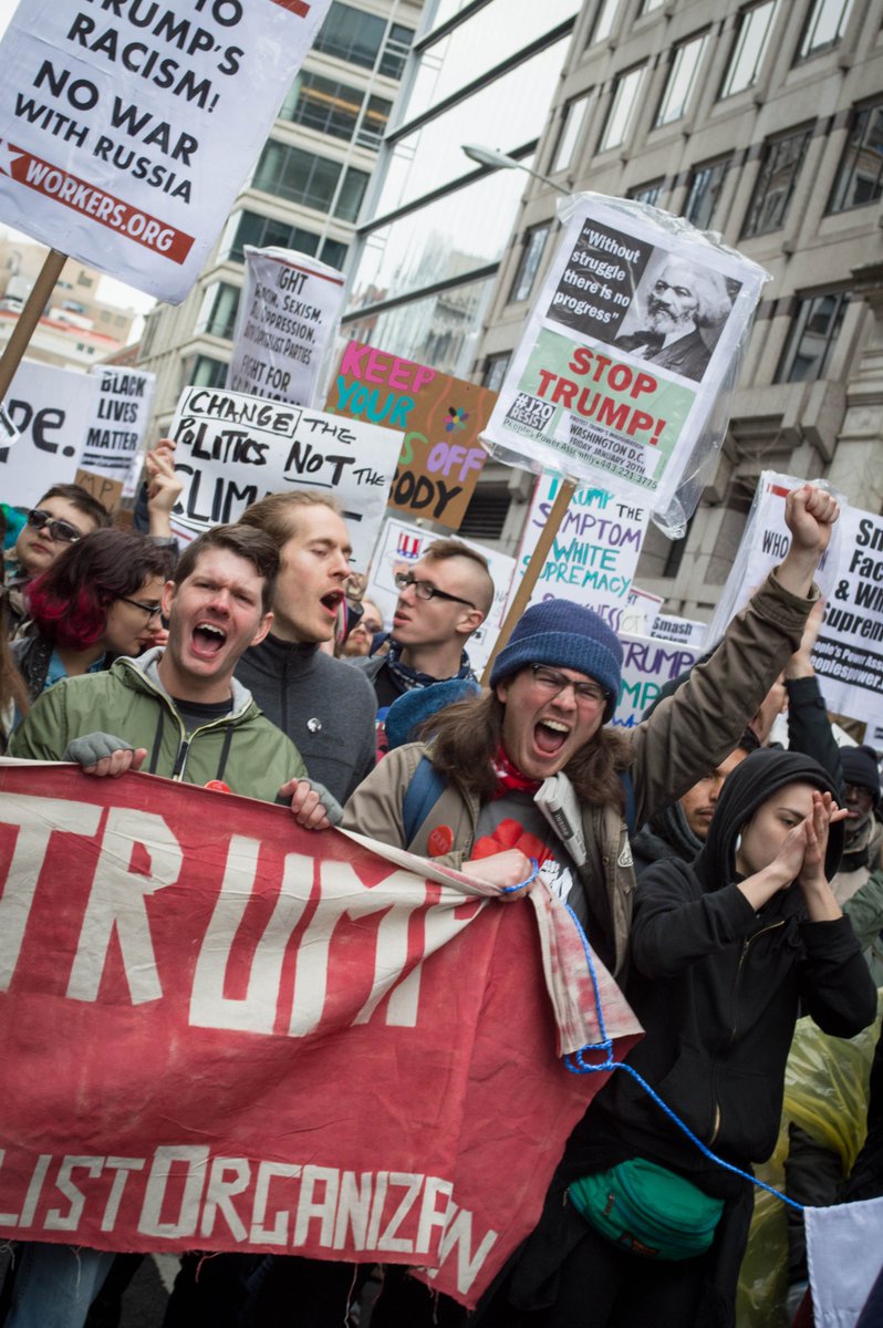 freedomroadorg's tweet photo. How we celebrated #InagurationDay four years ago.
We'll continue to demand for justice and fight for socialism, regardless of who is in office.
#J20 #FRSOInAction #DC https://t.co/COfCeBPJ3D