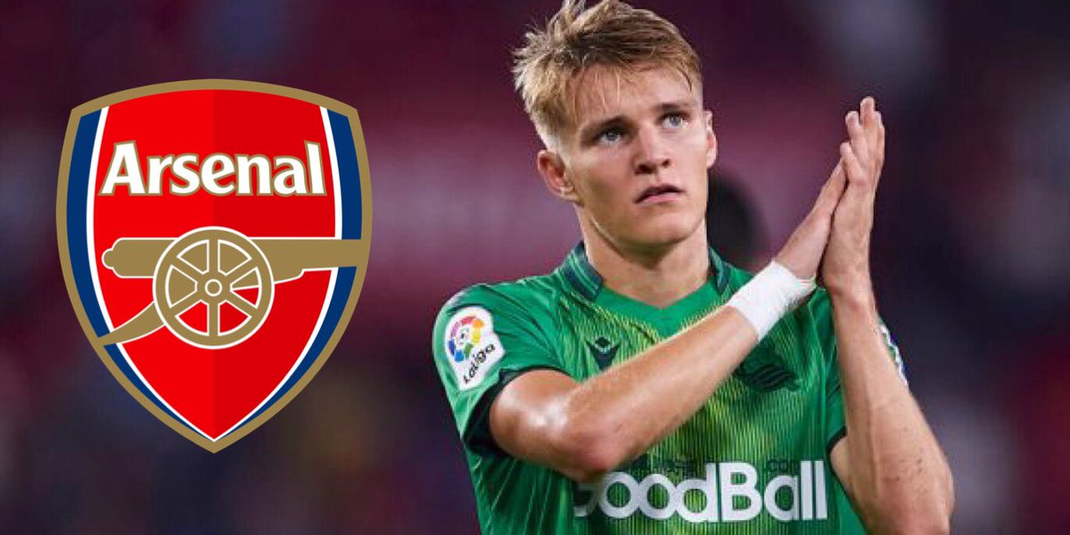 Martin Ødegaard. The perfect short-term solution to Arsenal’s creative woes. A thread.